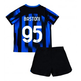 Inter Milan Alessandro Bastoni #95 Heimtrikot 2023-24 Kurzarm (+ kurze hosen)